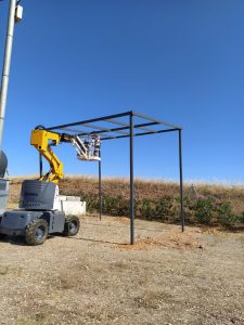 Imagen de instalación de autoconsumo instantáneo de 4550w. e instalación de bomba sumergible 2 CV.